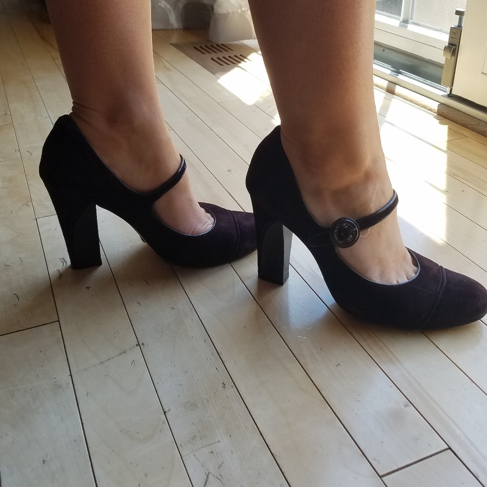 Cola Haan Dalya Air Maryjane - DK Chocolate